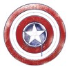 Boy's Marvel The Falcon and the Winter Soldier Paint Shield T-Shirt - 2 of 4