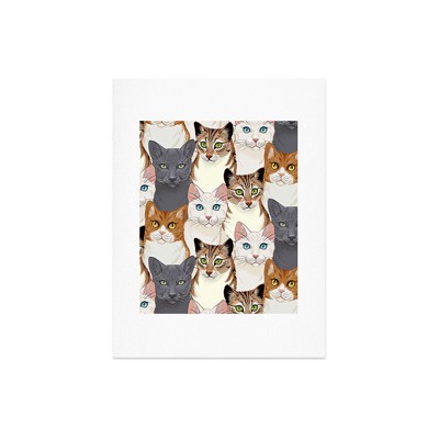 Avenie Cat Portraits 18" x 24" Art Print - Society6