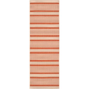 Courtyard CY6062 UV & Stain Resistant Non-Shedding Power Loomed Indoor/Outdoor Rugs - Safavieh - 1 of 4