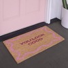 Balta Rugs 1'5"x2'5" You Look Good Greeting Natural Papilio Coir Doormat - 2 of 4