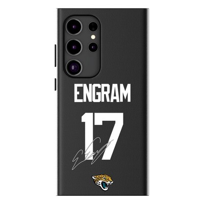Keyscaper Evan Engram Jacksonville Jaguars 17 Game Tactic MagSafe Compatible Cell Phone Case for Galaxy S24