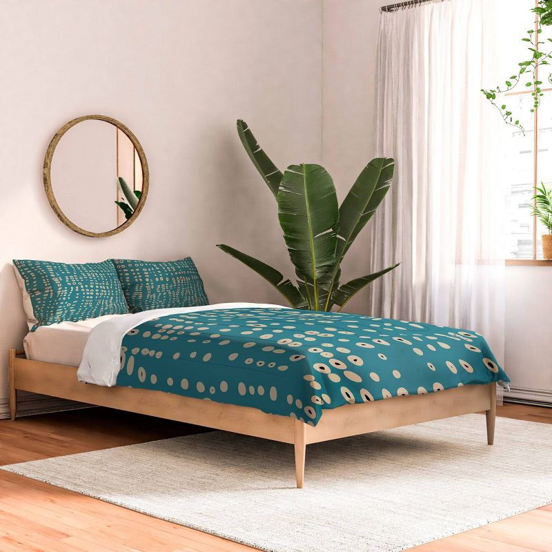 Deny Designs Mirimo Spotties Comforter Bedding Set Green, 3 of 6