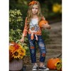 It's Pumpkin Season Patched Jeans Set Mia Belle Girls - 2 of 4