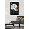 Trends International NFL Miami Dolphins - Neon Helmet 23 Framed Wall Poster Prints - 2 of 4