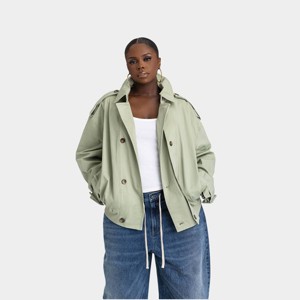 KBB by KAHLANA Women's 'The Cropped Trench' - Tan - 1 of 3