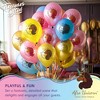 Treasures Gifted Afro Unicorn Balloons - 12in Latex Party Balloons - Afro Unicorn Birthday Party Decorations - 4 of 4