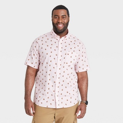 short sleeve button up big and tall