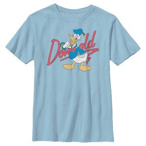 Boy's Disney Donald Duck Signature T-Shirt - 1 of 4