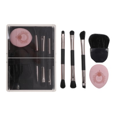 Unique Bargains Portable Makeup Brush Set 5 Pcs