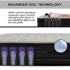 Itopfox Queen Air Mattress with Built-in Pump, Foldable Portable Inflatable Bed for Guests, Home & Camping, Supports 660 lbs - 3 of 4