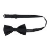 CTM Men's Woven Bow Tie and Handkerchief Set - 4 of 4