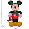 Gemmy 6-FT Lighted Mickey Mouse Styled for the Holiday Christmas Inflatable - 3 of 4