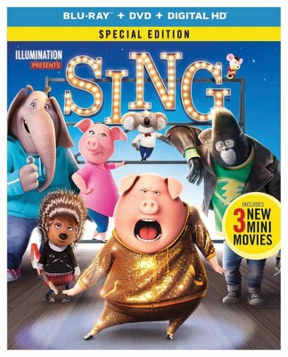 Sing Blu Ray Dvd Digital Target