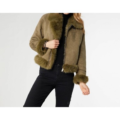 Women's Dion Faux Moto Jacket - COCO + CARMEN