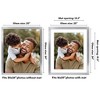 Americanflat 20x24 Picture Frame with Polished Plexiglass - Use as 16x20 Frame with Mat or 20x24 Frame Without Mat - Hudson Collection - Silver - 2 of 4