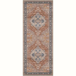 Abynow Medallion Faded Persian Indoor Area Rug - 1 of 4