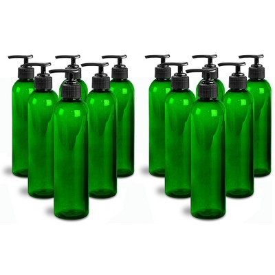 Royal Massage 8oz Bullet Round Massage Oil/Lotion/Liquid Bottle with Saddle Pump