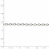 Black Bow Jewelry 3mm, Sterling Silver Fancy Solid Rolo Chain Bracelet - 4 of 4