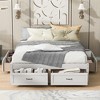 Queen Size Platform Bed with 6 Storage Drawers - 2 of 4