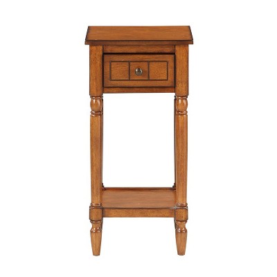 French Country Khloe Accent Table Walnut - Breighton Home