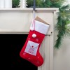 Northlight 19" Red and White "Dear Santa" Envelope Christmas Stocking - image 2 of 4