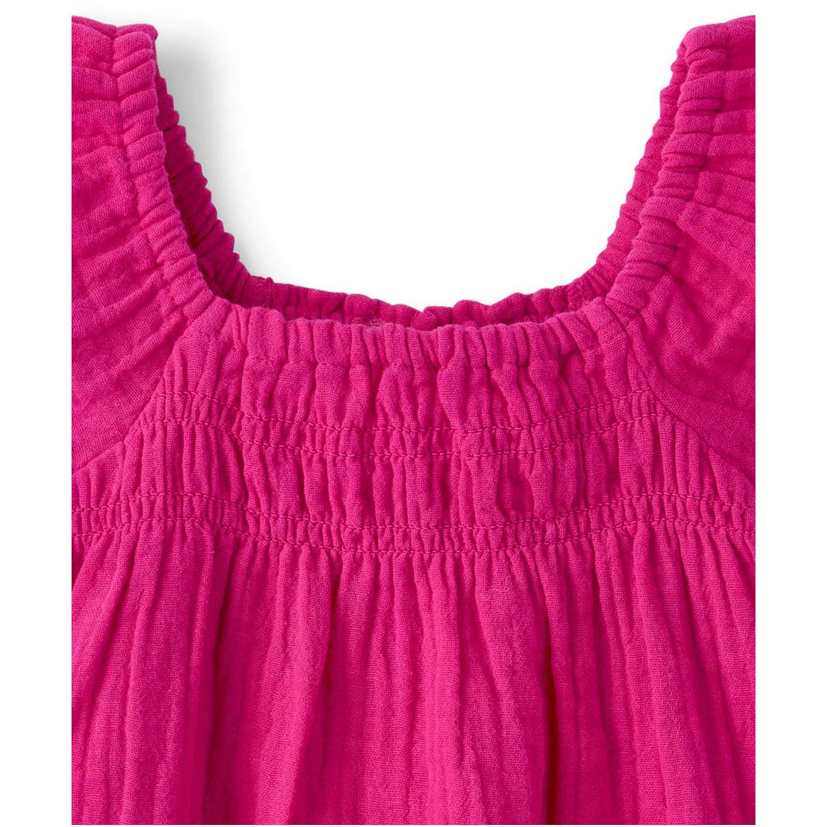The Children's Place Toddler Girls Short Sleeve Tassel Gauze Flutter Top - thumbnail 6
