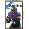 Trends International NFL Baltimore Ravens - Derrick Henry Feature Series 25 Framed Wall Poster Prints - 3 of 4