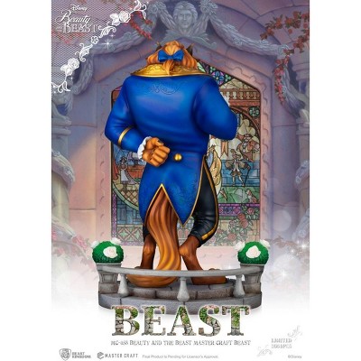 Handcrafted Resin Beast Statue in Blue Tailcoat