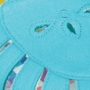 Collections Etc Adjustable Canvas Plaid Padded Insoles Sandals - 4 of 4