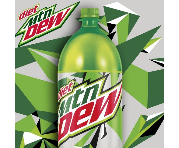 Diet Mountain Dew Soda - 2L Bottle