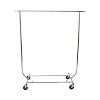 Organize It All Adjustable Ultra Garment Rack: Chrome Metal Frame, Rolling Closet Organizer, Heavy Duty, 75.5" Width - 2 of 4