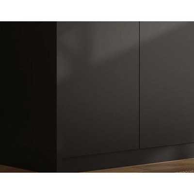 42.9" Tall Fluted 5-Drawer Dresser - Modern Wood Chest Organizer Storage Organizer Cabinet for Living Room, Hallway, Entryway