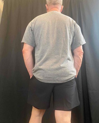 Mens Athletic All In Motion Shorts For Running, Fitness, Beach, Basketball,  And Jogging Loose Solid And Casual Fit In Large Sizes From Nadinmona,  $15.37