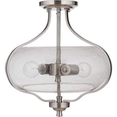 Craftmade Lighting Serene 2 - Light Semi-Flush Mount in  Brushed Polished Nickel