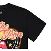 Rolling Stones Ladies Fashion Shirt - Ladies Classic Rolling Stones Clothing - Mick Jagger, Keith Richards, Charlie Watts Tee (Black, Medium) - 4 of 4