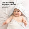 Luxe Baby Hooded Towel, Organic Baby Bath Towel, Hooded Baby Towels, Baby Beach Towel for Newborn, Kids - 3 of 4