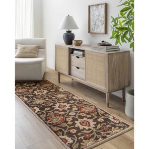 Hauteloom Caesar  Hand Tufted Tan 1012 Wool Rug - 1 of 4