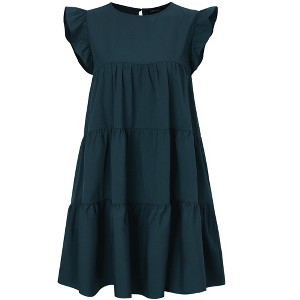 One shoulder cable split pregnant long dress, non vacuum light green floral LikeGreen_XL - 1 of 1