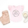 The Juniper Shop Mini Smiley Hugs and Smiles Flutter Sleeve Tee - 3 of 4
