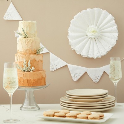 White Lace Paper Doilies Round Placemats, 10.5" - Pack of 250