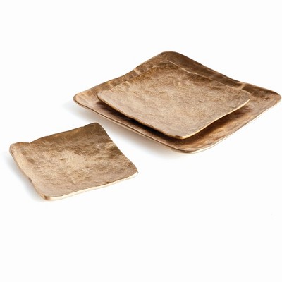 Plum & Post Imani Decorative Square Trays Set of 2