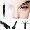 Unique Bargains Stainless Steel Portable 3 in1 Eyebrow Shaping Tool 1 Pc - image 4 of 4