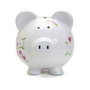 LayinSun Shabby Chic Piggy Bank - 1 of 3