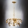 Urban Ambiance Luxury Vintage Indoor Pendant,  13-1/2''H x 18"W x 18''D,  Gold Ombre Finish, UHP5022 - 4 of 4