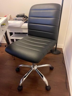 Evan Armless Low Back Office Chair - Mobilia