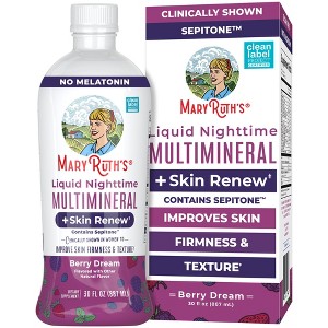 Liquid Nighttime Multimineral + Skin Renew, Berry Dream, 30 fl oz - 1 of 4