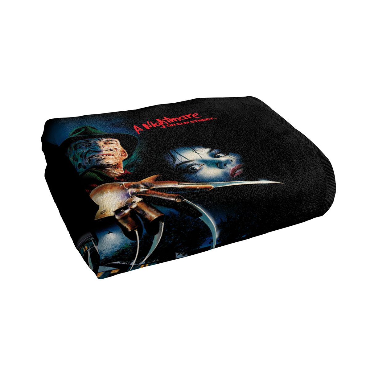 Nightmare On Elm Street Elm Street Poster 30" x 60" Beach Towel - thumbnail 3