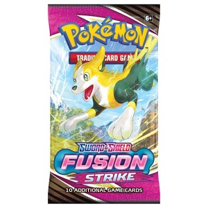 pokemon fusion strike booster packs Pokémon Sword & Shield Fusion Strike 10 Card Booster Pack – SCJ main image 1