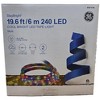 GE StayBright 240 Light 19.6-ft Multicolor Integrated LED Christmas Tape lights - 2 of 4