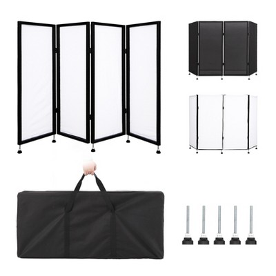 DJ Event Facade White/Black Scrim sale Metal Frame Booth +Travel Bag Case